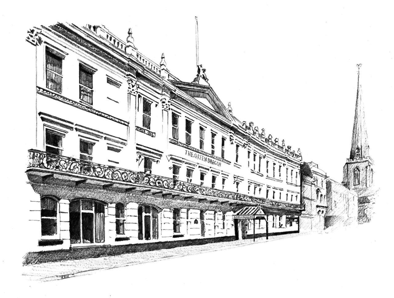 The Green Dragon Hotel Hereford Eksteriør billede